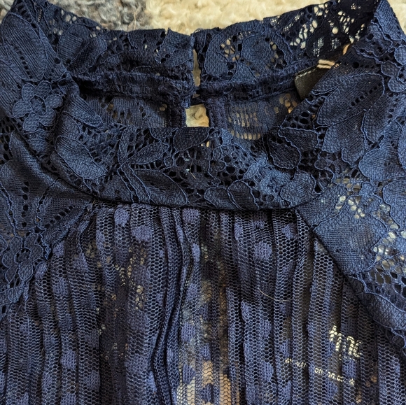 New with tags - Navy blue ASOS maternity dress - Picture 3 of 6